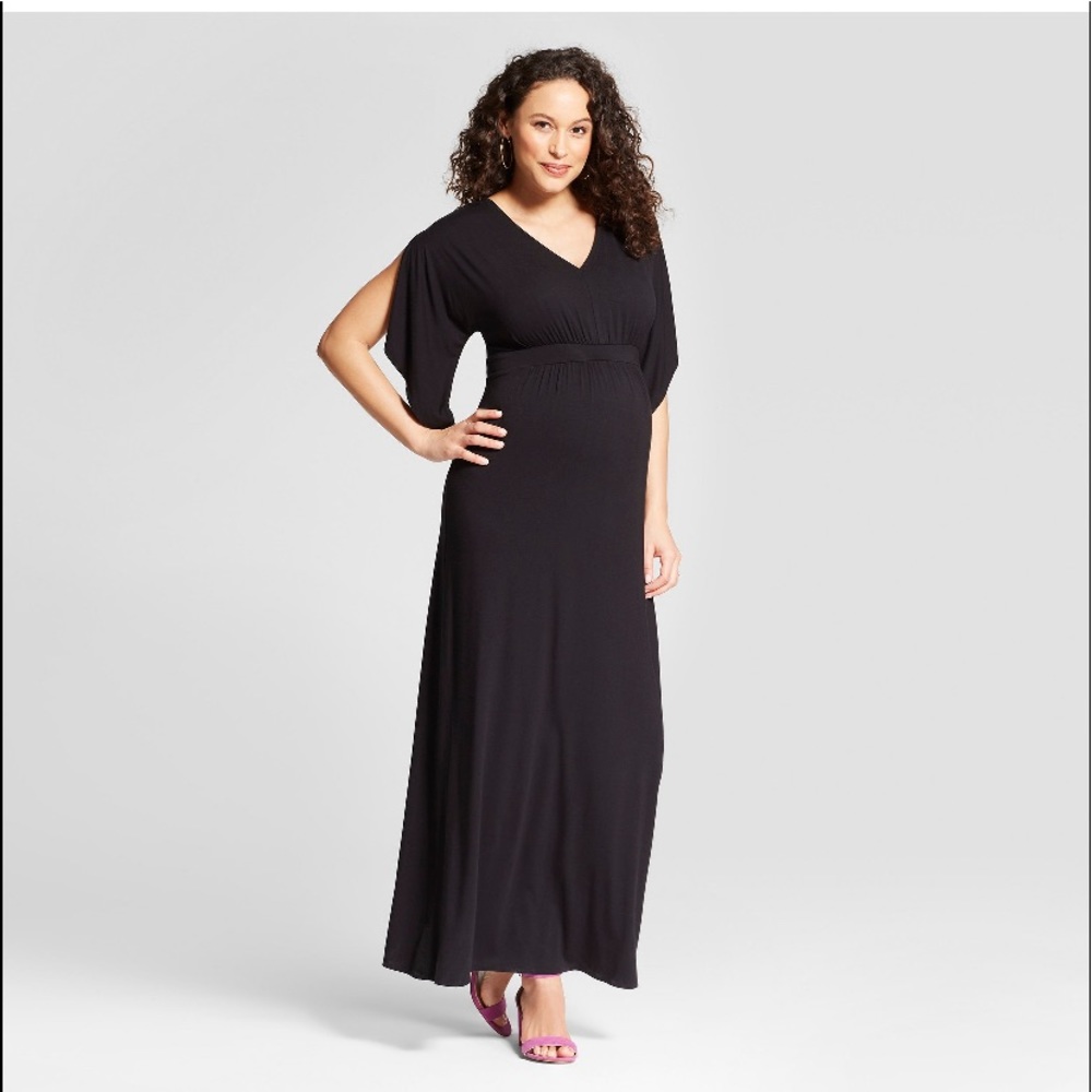 Isabel maternity maxi dress